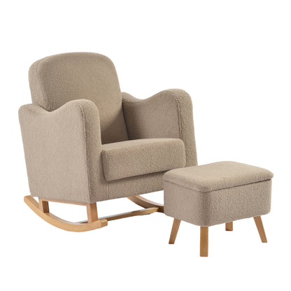 Bebe & Beyond Soother Nursing Chair - Biscuit