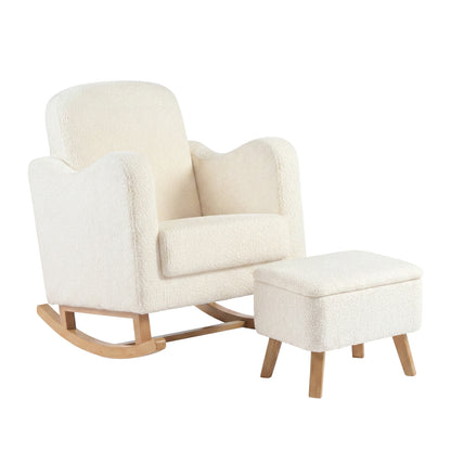 Bebe & Beyond Soother Nursing Chair - Off White