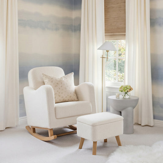 Bebe & Beyond Soother Nursing Chair - Off White