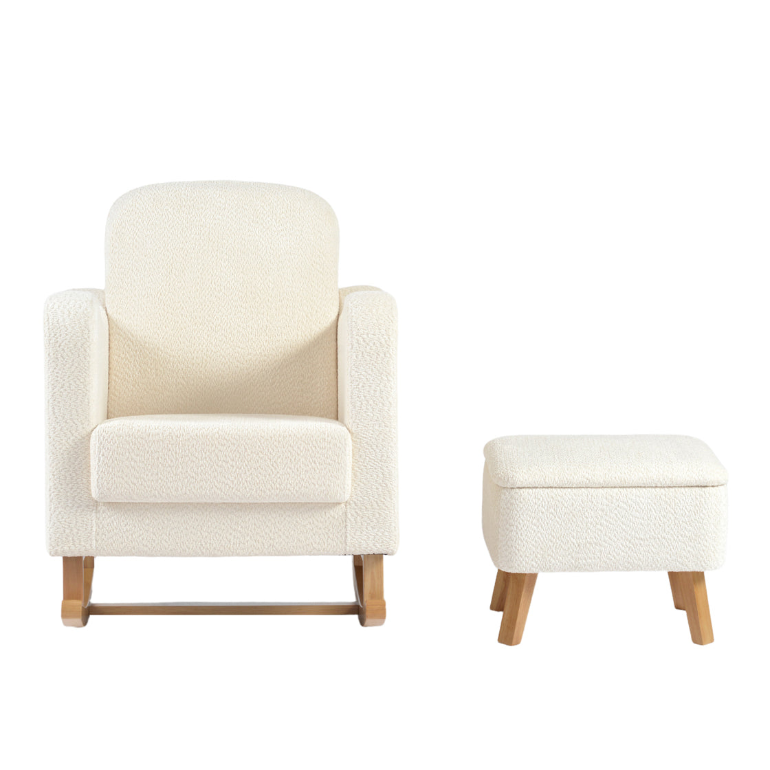 Bebe & Beyond Soother Nursing Chair - Off White