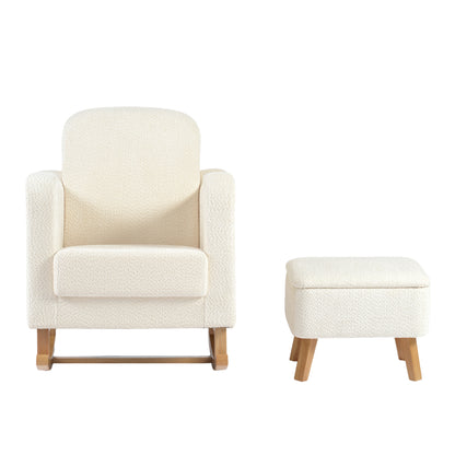 Bebe & Beyond Soother Nursing Chair - Off White