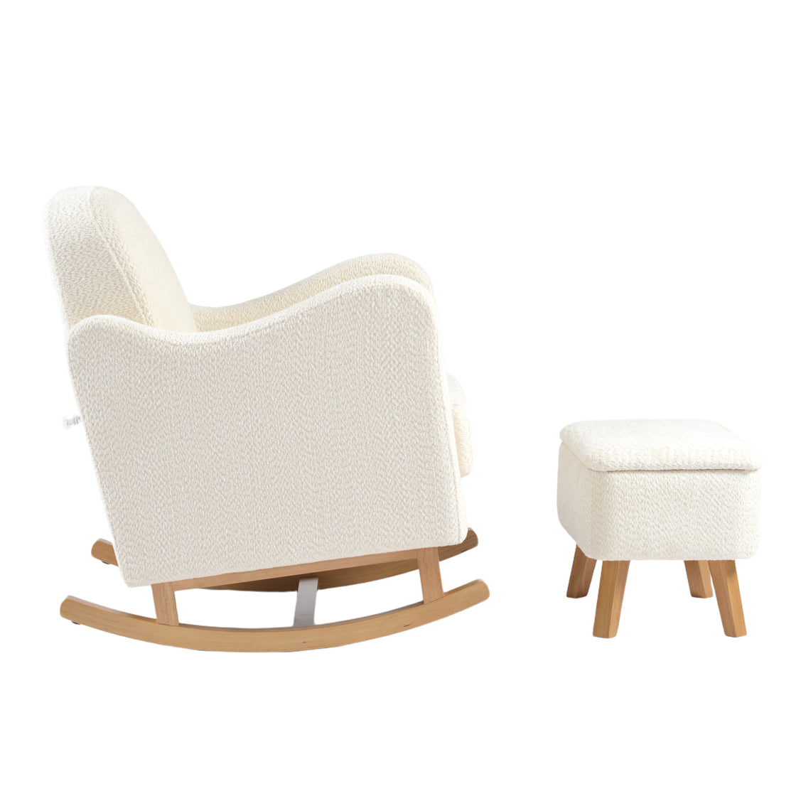 Bebe & Beyond Soother Nursing Chair - Off White