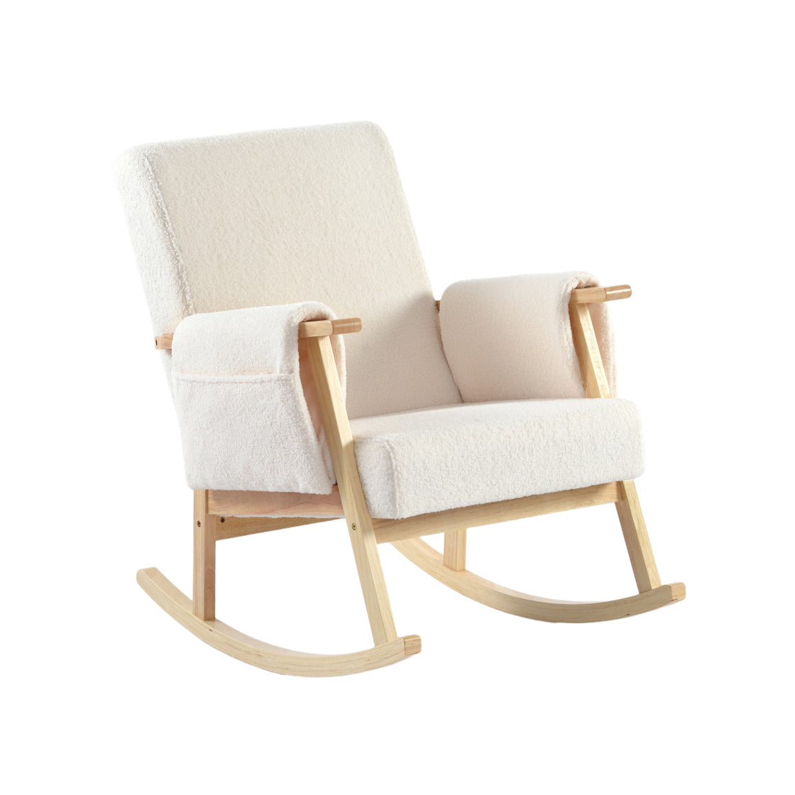 Bebe & Beyond Storyteller Nursing Chair - Off White