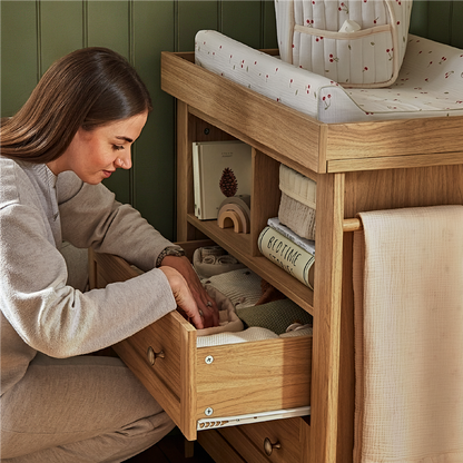 CuddleCo Burford Dresser - Oak