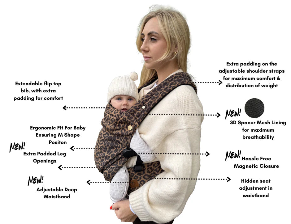 Bizzi Growin Nomad Air Baby Carrier - Savannah