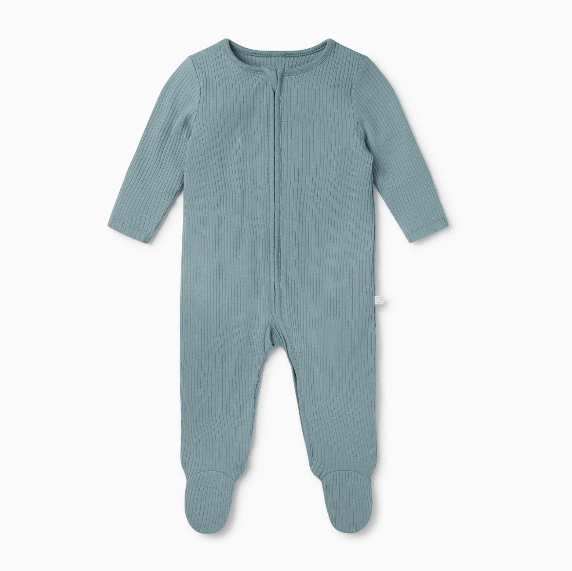 MORI Ribbed Clever Sleepsuit | Organic Cotton & Bamboo