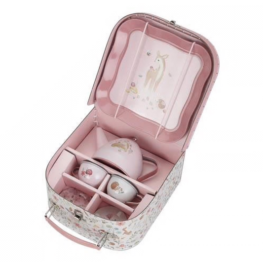 Little Dutch Fairy Garden Tea Set in Suitcase
