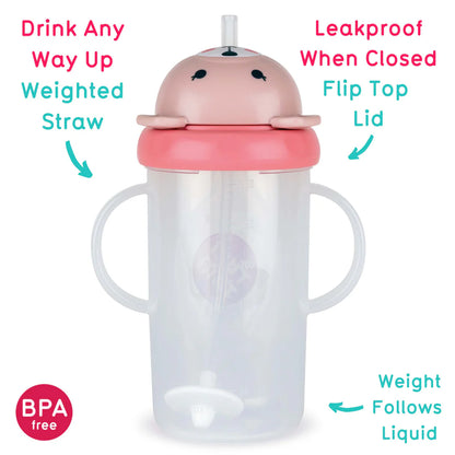 Tum Tum Tippy Up Cup with Weighted Straw - Betsy Large 400ml