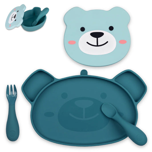 Tum Tum Baby Feeding Set Blue