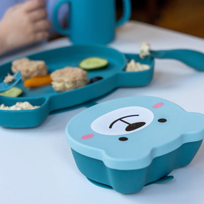 Tum Tum Baby Feeding Set Blue