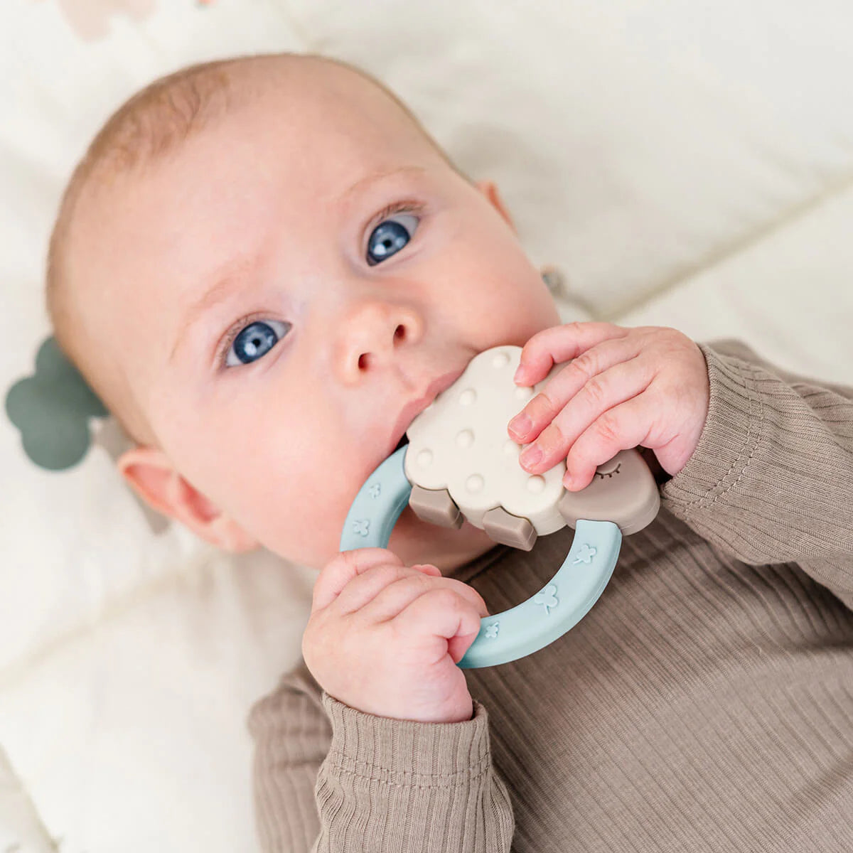 Done By Deer Teether - Sheepy Blue