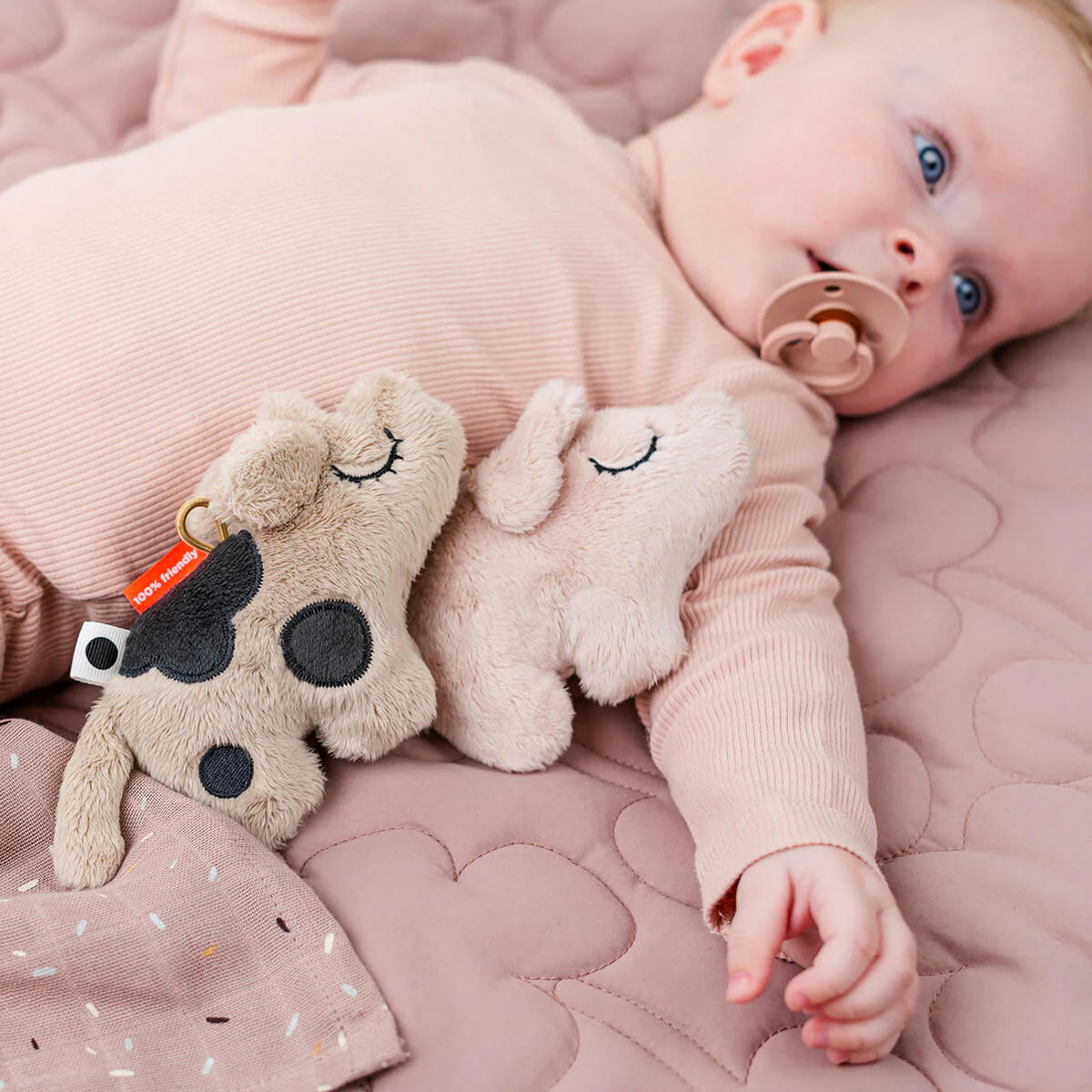 Done By Deer Tiny Sensory Rattle - Pigee