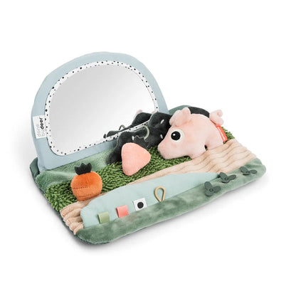 Done By Deer Tummy Time Sensory Mirror - Tiny Farm