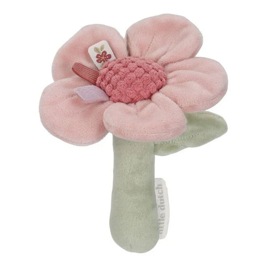 Little Dutch Flower Rattle - Pink