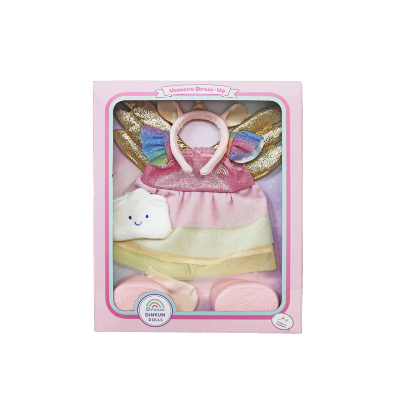 Olli Ella Dinkum Doll Outfit Set - Unicorn Outfit