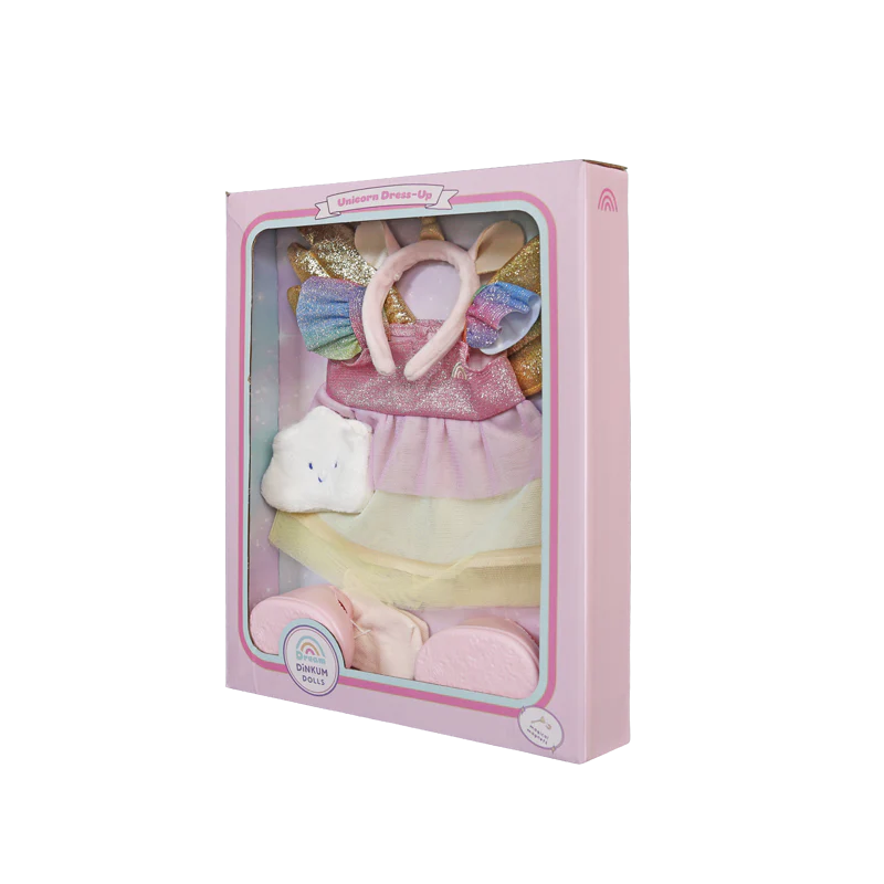 Olli Ella Dinkum Doll Outfit Set - Unicorn Outfit