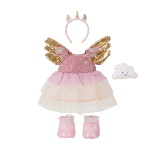Olli Ella Dinkum Doll Outfit Set - Unicorn Outfit