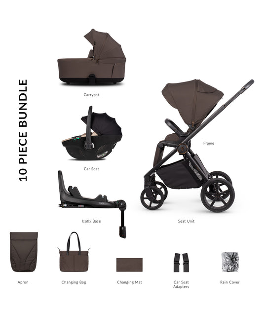 Venicci Claro 2 - Luxury Bundle (4 in 1) Travel System