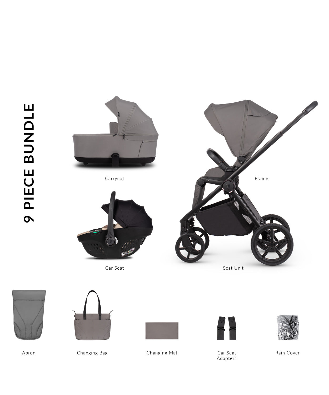Venicci Claro 2 - Comfort Bundle (3 in 1) Travel System