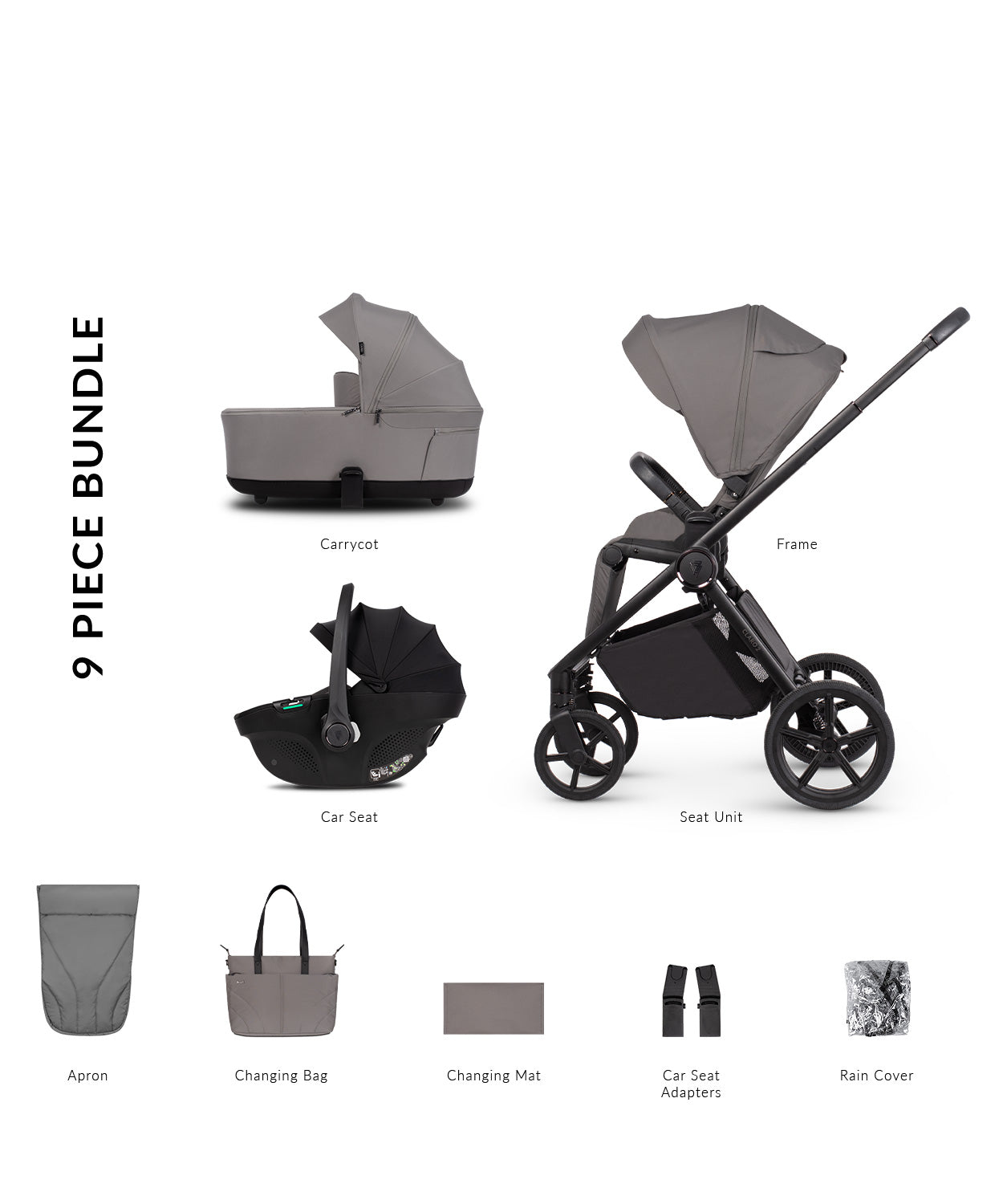 Venicci Claro 2 - Comfort Bundle (3 in 1) Travel System
