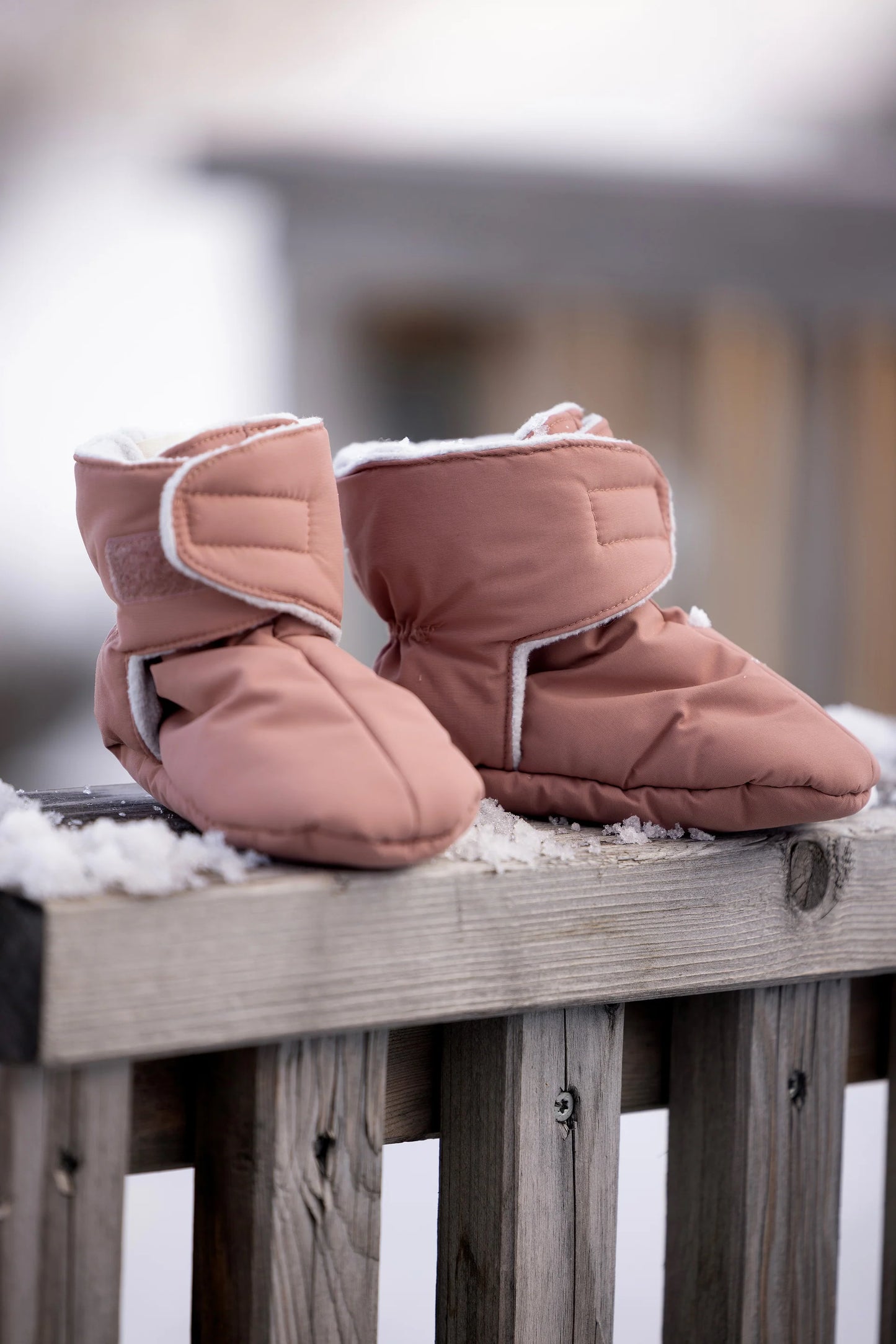 Voksi Baby Booties - Blush Pink