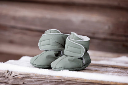 Voksi Baby Booties - Meadow Green