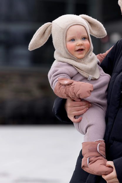 Voksi Baby Mittens - Blush Pink