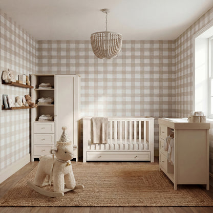 Bebe & Beyond Wanderer 3 Piece Nursery Furniture Set - Cashmere/Oak