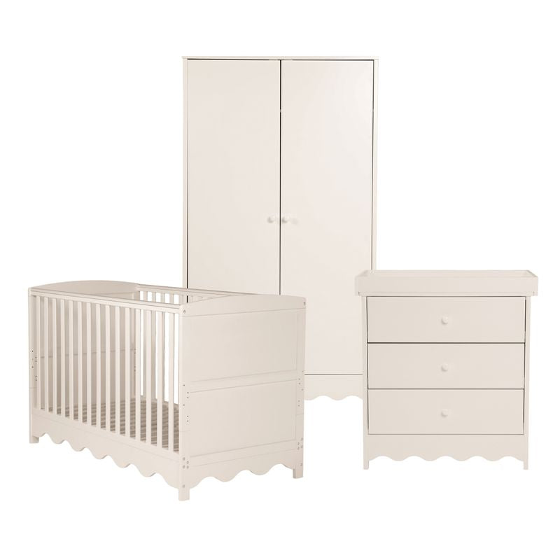 Bebe & Beyond Dancer 3 Piece Nursery Furniture Set - Cashmere