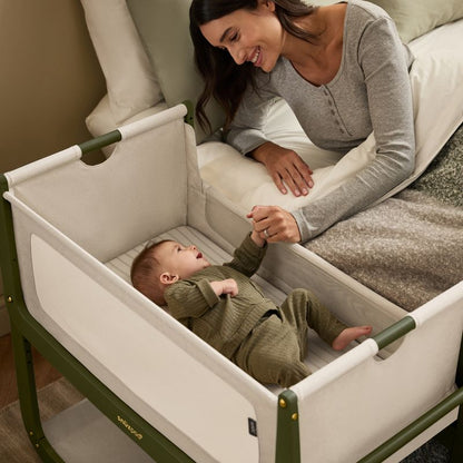 Snüz SnuzPod5 Bedside Crib - Olive