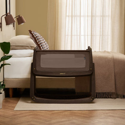 Snüz SnuzPod5 Bedside Crib - Chocolate