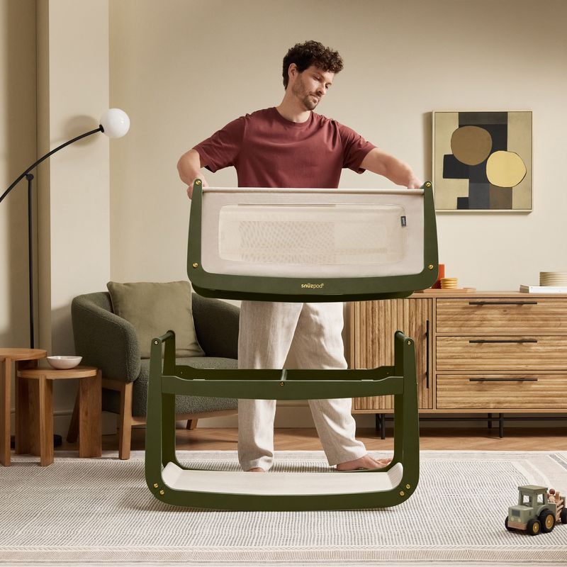 Snüz SnuzPod5 Bedside Crib - Olive