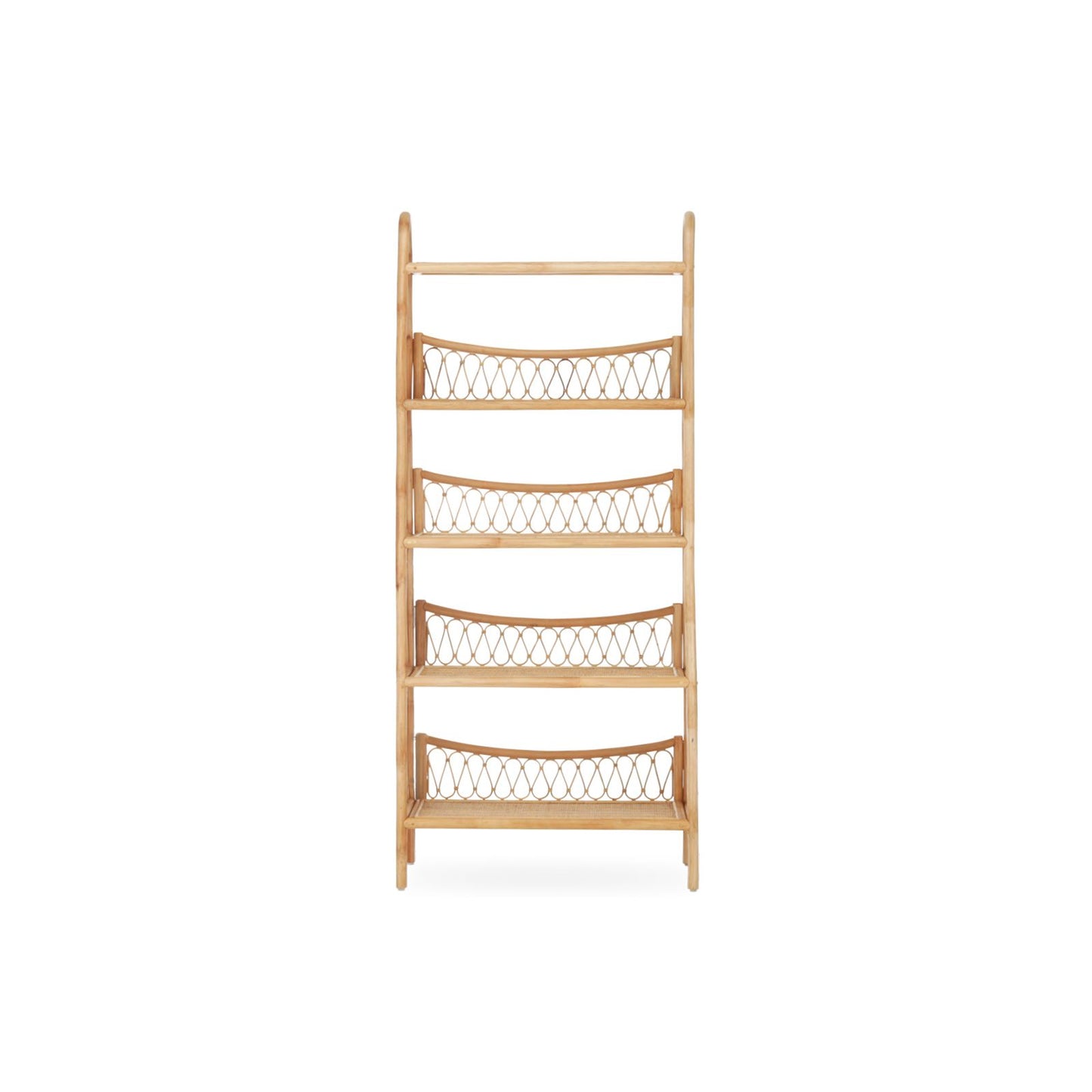 CuddleCo Aria Rattan 5 Tier Shelving Unit