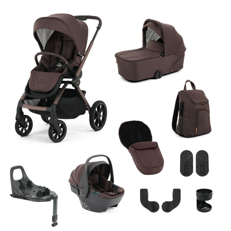 Oyster Vee Pushchair and Carrycot Travel System