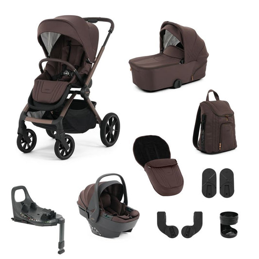 Oyster Vee Pushchair and Carrycot Travel System