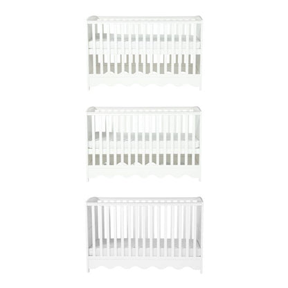 Bebe & Beyond Dancer 3 Piece Nursery Furniture Set - White