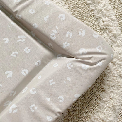 Bobbin and Bumble Baby Changing Mat - Sand Animal Print