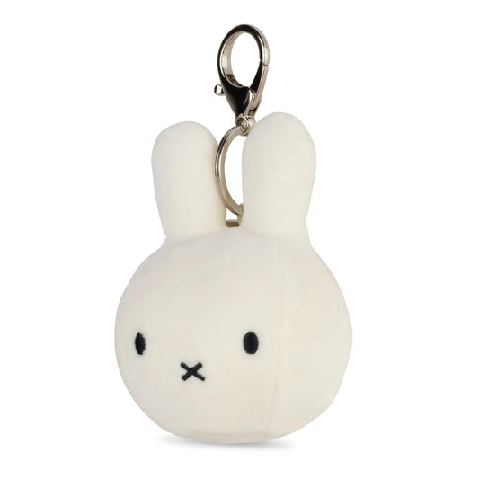 Bon Ton Toys Miffy Squishie Stress Ball Keychain - White 9cm
