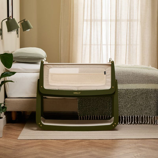 Snüz SnuzPod5 Bedside Crib - Olive