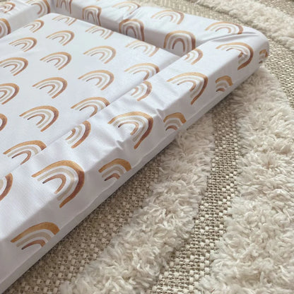 Bobbin and Bumble Baby Changing Mat - Boho Rainbow