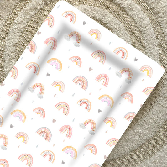Bobbin & Bumble Baby Changing Mat - Beau Rainbow