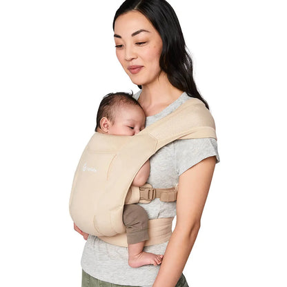 Ergobaby Embrace Newborn Carrier - Soft Air Mesh Cream