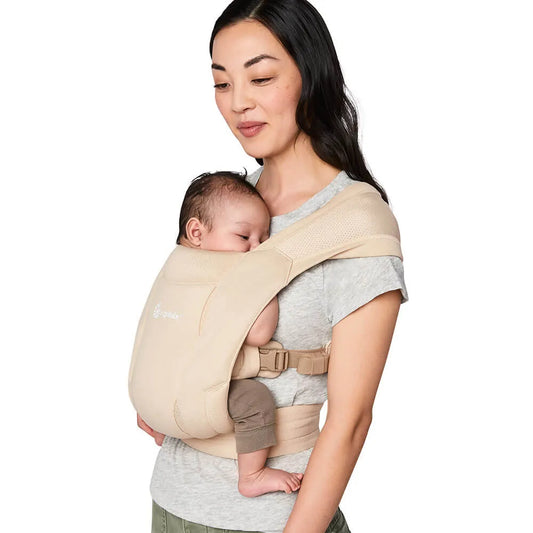 Ergobaby Embrace Newborn Carrier - Soft Air Mesh Cream