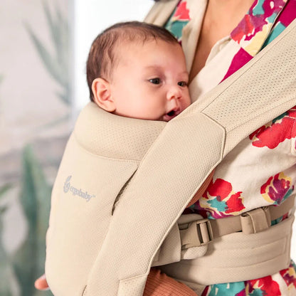 Ergobaby Embrace Newborn Carrier - Soft Air Mesh Cream