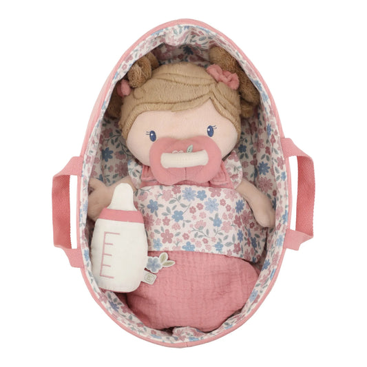 Little Dutch Cuddle Doll - Baby Rosa in a Basket