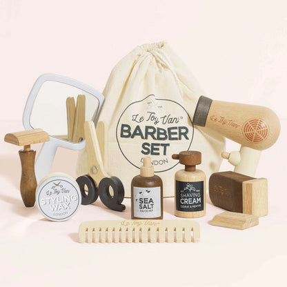 Le Toy Van Wooden Barber Kit