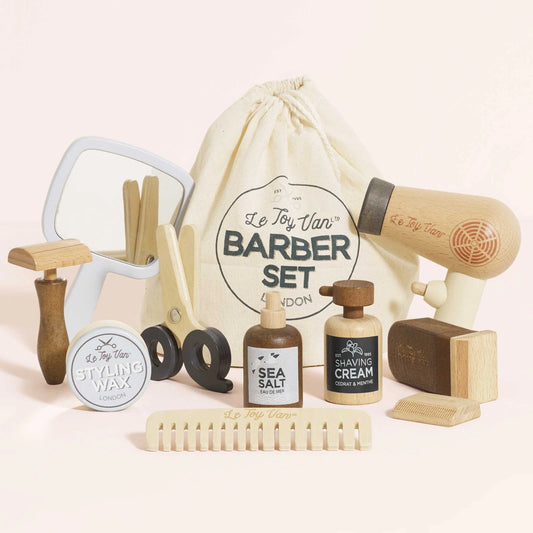 Le Toy Van Wooden Barber Kit