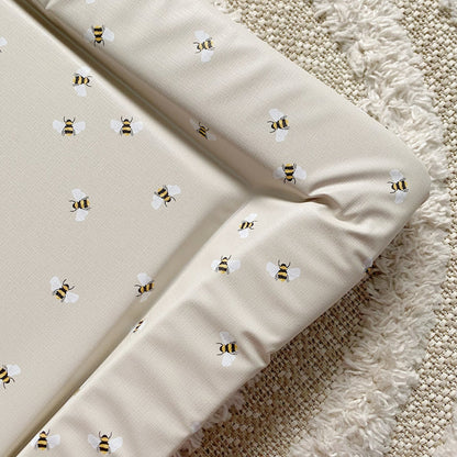 Bobbin and Bumble Baby Changing Mat - Bee Print
