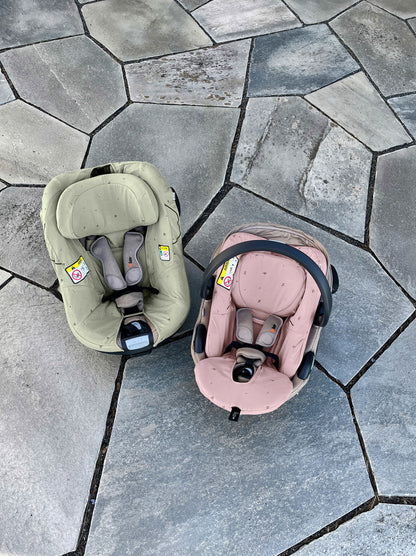 BeSafe Child Seat Cover Go Beyond - Green Leaf