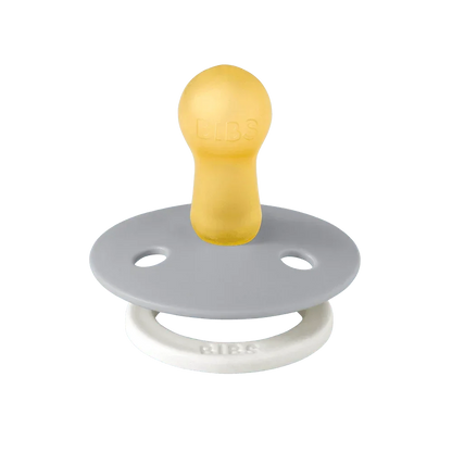 BIBS Colour GLOW 2 Pack Dummies - Sage & Cloud